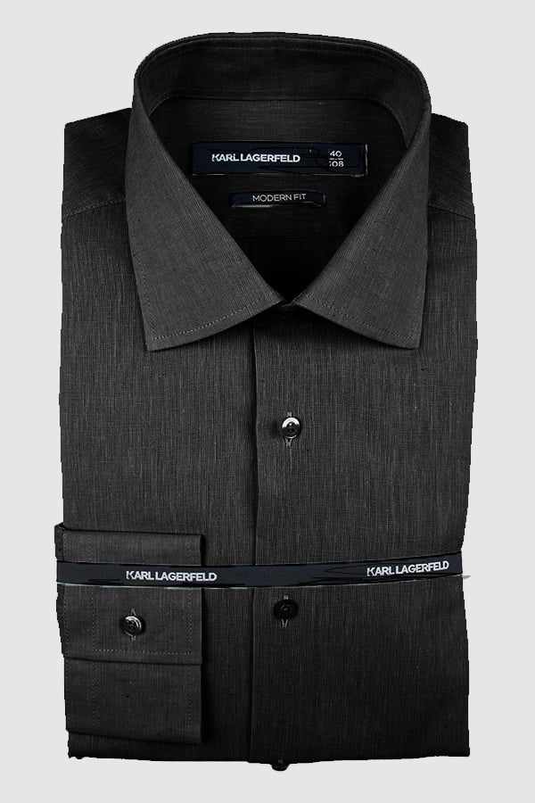 ΠΟΥΚΑΜΙΣΟ KARL LAGERFELD - 990 ΜΑΥΡΟ